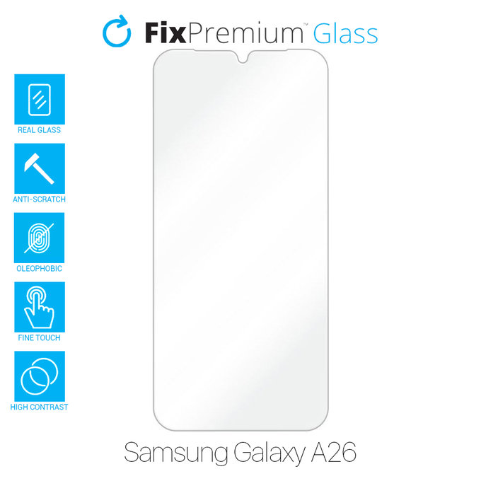 FixPremium Glass - Tempered Glass for Samsung Galaxy A26 A266E