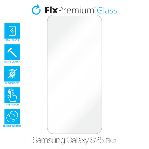 FixPremium Glass - Tempered Glass for Samsung Galaxy S25 Plus