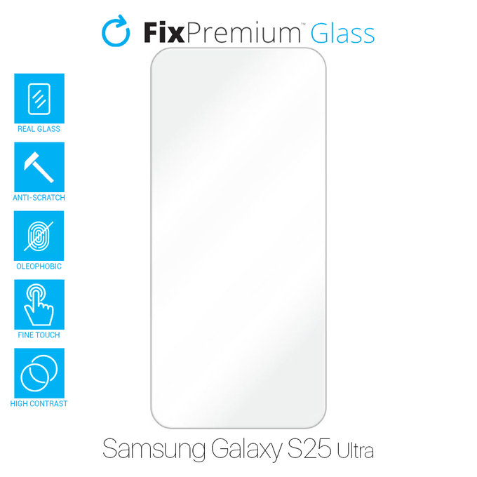 FixPremium Glass - Tempered Glass for Samsung Galaxy S25 Ultra