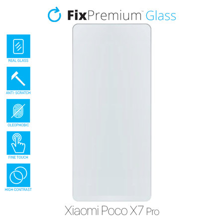 FixPremium Glass - Tempered Glass for Xiaomi Poco X7 Pro 2412DPC0AG