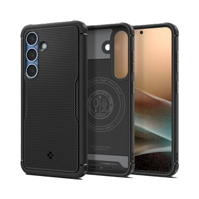 Spigen - Case Core Armor with MagSafe for Samsung Galaxy S25, Matte Black