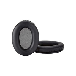 Replacement Ear Pads for HyperX Cloud II, Leather, Black, 1 pair