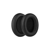 Replacement Ear Pads for HyperX Cloud Alpha, Memory foam + PU Leather, Black, 1 pair