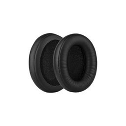 Replacement Ear Pads for HyperX Cloud Alpha, Memory foam + PU Leather, Black, 1 pair