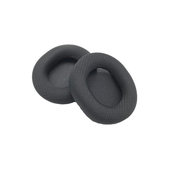 Replacement Ear Pads for SteelSeries Arctis, Memory foam + Textile, Black, 1 pair