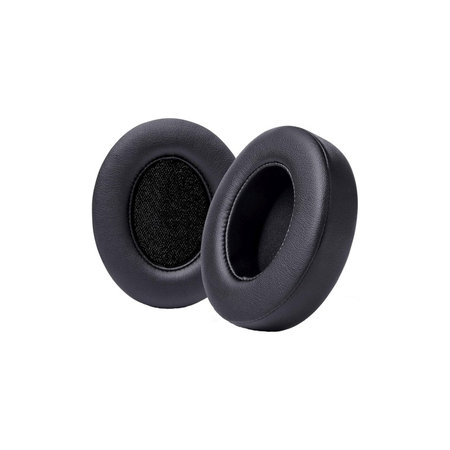 Replacement Ear Pads for Beats Studio 2, 3, Memory foam + PU leather, Black, 1 pair