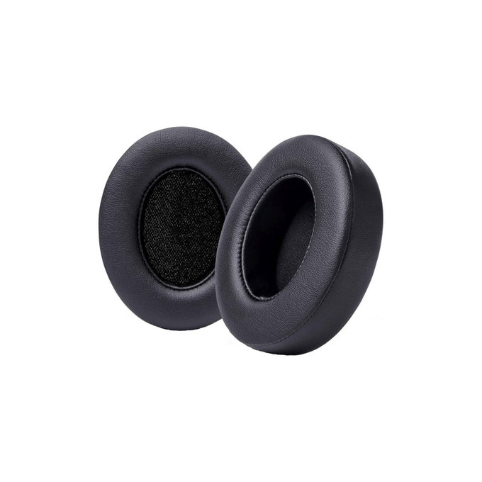 Replacement Ear Pads for Beats Studio 2, 3, Memory foam + PU leather, Black, 1 pair