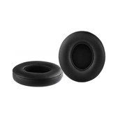 Replacement Ear Pads for Beats Solo 2, 3, Memory foam + PU leather, Black, 1 pair