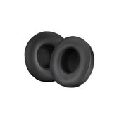 Replacement Ear Pads for Beats Solo 4, Memory foam + PU leather, Black, 1 pair