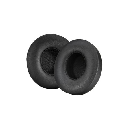 Replacement Ear Pads for Beats Solo 4, Memory foam + PU leather, Black, 1 pair