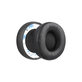 Replacement Ear Pads for Beats Solo Pro, Wireless, Memory foam + PU leather, Black, 1 pair