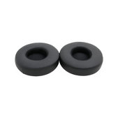 Replacement Ear Pads for Beats EP, Memory foam + PU leather, Black, 1 pair