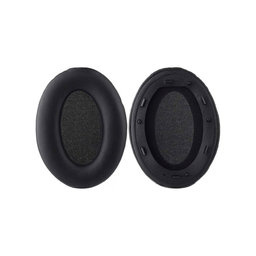 Replacement Ear Pads for Sony WH-1000XM3, Memory foam + PU leather, Black, 1 pair