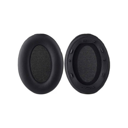 Replacement Ear Pads for Sony WH-1000XM3, Memory foam + PU leather, Black, 1 pair