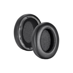 Replacement Ear Pads for Sony WH-XB910N, Memory foam + PU Leather, Black, 1 pair