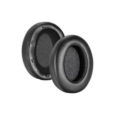 Replacement Ear Pads for Sony WH-XB910N, Memory foam + PU Leather, Black, 1 pair