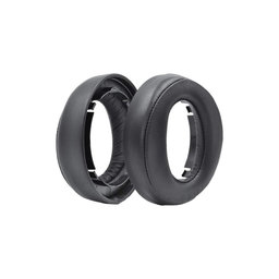 Replacement Ear Pads for Sony Playstation Platinum, Memory foam + PU leather, Black, 1 pair