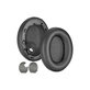 Replacement Ear Pads for Sony WH-1000XM4, Memory foam + PU leather, Black, 1 pair