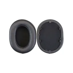 Replacement Ear Pads for Sony WH-1000XM5, Memory foam + PU leather, Black, 1 pair