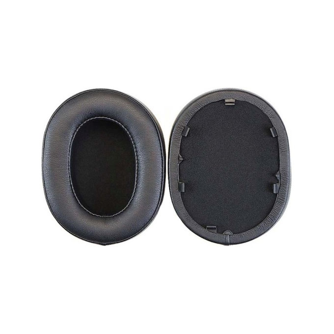 Replacement Ear Pads for Sony WH-1000XM5, Memory foam + PU leather, Black, 1 pair