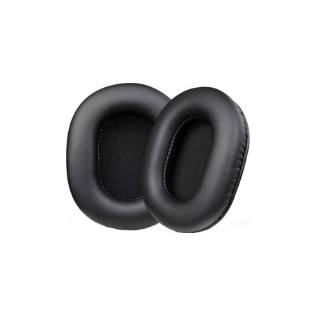 Replacement Ear Pads for Sony MDR-7506, Memory foam + PU leather, Black, 1 pair
