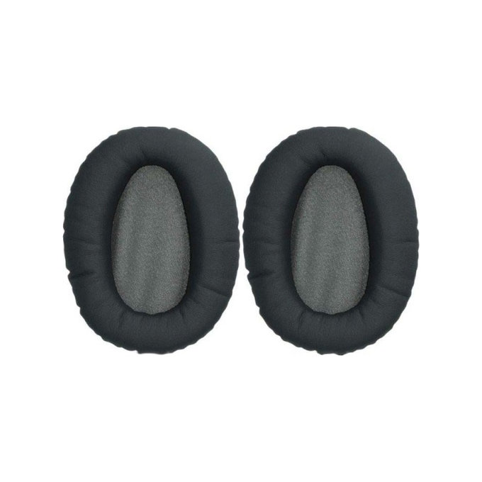 Replacement Ear Pads for Sony WH-CH710N, Memory foam + PU leather, Black, 1 pair