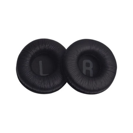Replacement Ear Pads for JBL Tune450, Memory foam + PU Leather, Black, 1 pair