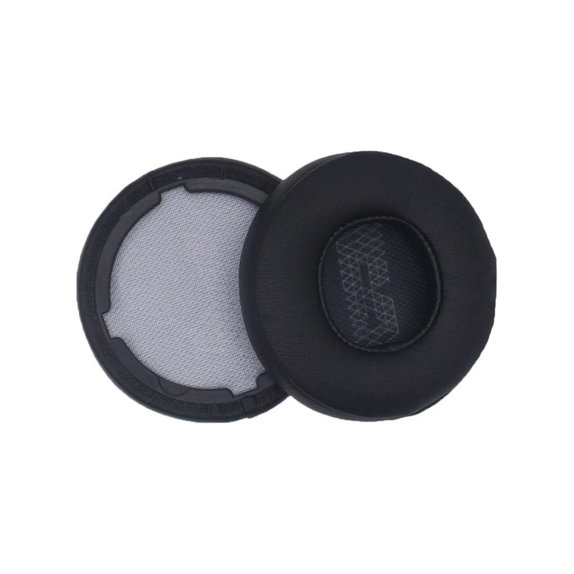 Replacement Ear Pads for JBL Live 400BT, 460NC, Memory foam + PU Leather, Black, 1 pair