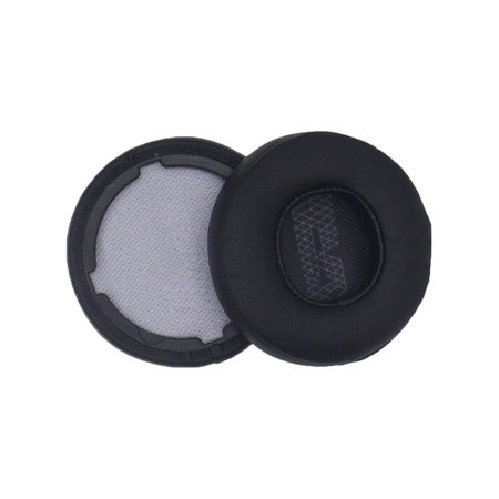 Replacement Ear Pads for JBL Live 400BT, 460NC, Memory foam + PU Leather, Black, 1 pair
