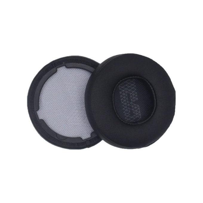 Replacement Ear Pads for JBL Live 400BT, 460NC, Memory foam + PU Leather, Black, 1 pair
