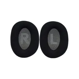 Replacement Ear Pads for Logitech G Pro X, Textile, Black, Cooling Gel, 1 pair