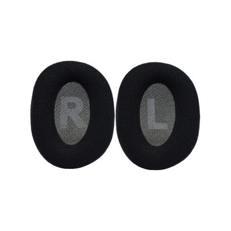 Replacement Ear Pads for Logitech G Pro X, Textile, Black, Cooling Gel, 1 pair