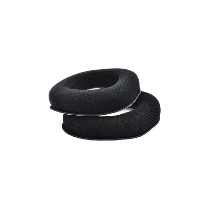 Replacement Ear Pads for Logitech Astro A40, A50, Memory foam + Textile, Black, 1 pair