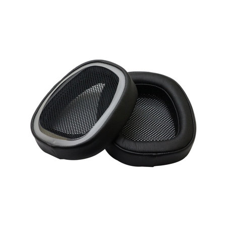 Replacement Ear Pads for Logitech G433, Memory foam + PU leather, Black, 1 pair