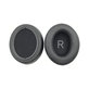 Replacement Ear Pads for Sennheiser Momentum 3.0, Memory foam + PU leather, Black, 1 pair