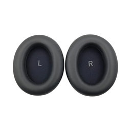 Replacement Ear Pads for Sennheiser Momentum 4.0, Memory foam + PU leather, Black, 1 pair