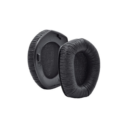 Replacement Ear Pads for Sennheiser HDR175, RS175, Memory foam + PU leather, Black, 1 pair
