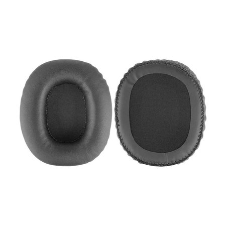 Replacement Ear Pads for Marshall Monitor, Memory foam + PU leather, Black, 1 pair