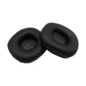 Replacement Ear Pads for Marshall Major I, II, Memory foam + PU leather, Black, 1 pair