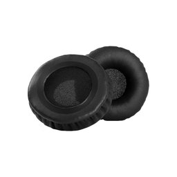 Replacement Ear Pads for Philips SHB3060, Memory foam + PU leather, Black, 1 pair