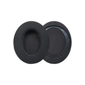 Replacement Ear Pads for Philips SHP9500, Memory foam + Textile, Black, 1 pair
