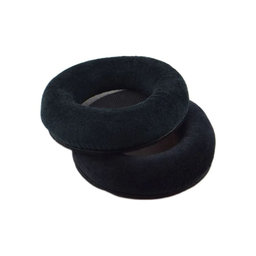 Replacement Ear Pads for AKG K702, Memory foam + Suede, Black, 1 pair