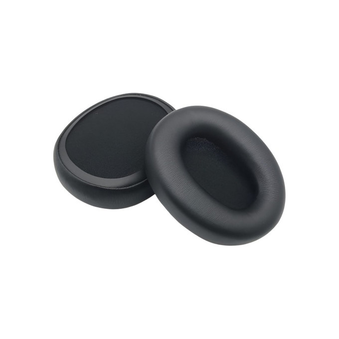 Replacement Ear Pads for Skullcandy Crusher ANC 2, Memory foam + PU leather, Black, 1 pair