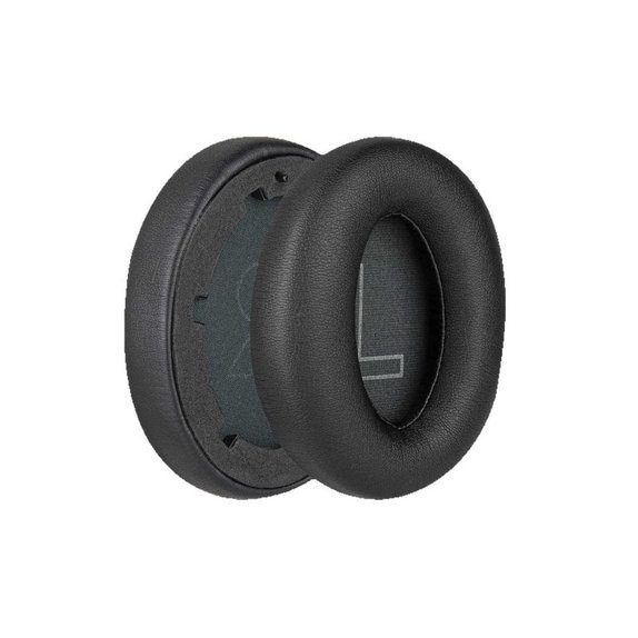 Replacement Ear Pads for Anker Soundcore Life Q20, Memory foam + PU leather, Black, 1 pair