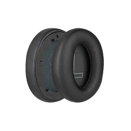 Replacement Ear Pads for Anker Soundcore Life Q20, Memory foam + PU leather, Black, 1 pair