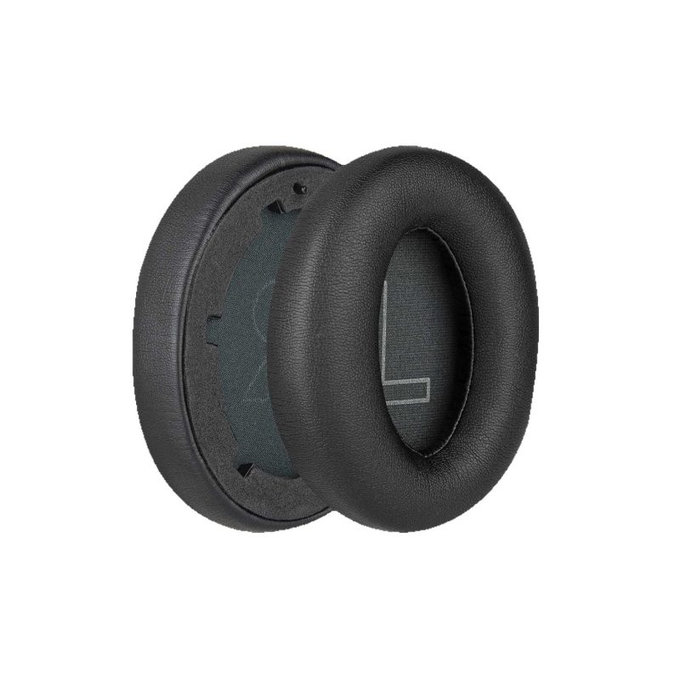 Replacement Ear Pads for Anker Soundcore Life Q20, Memory foam + PU leather, Black, 1 pair