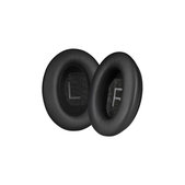 Replacement Ear Pads for Bose QuietComfort 45, Memory foam + PU leather, Black, 1 pair