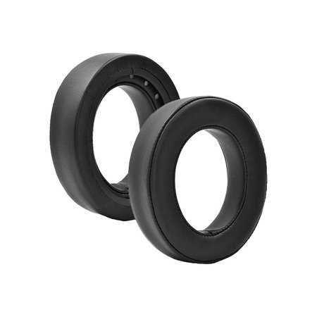 Replacement Ear Pads for Corsair HS50, Memory foam + PU leather, Black, 1 pair