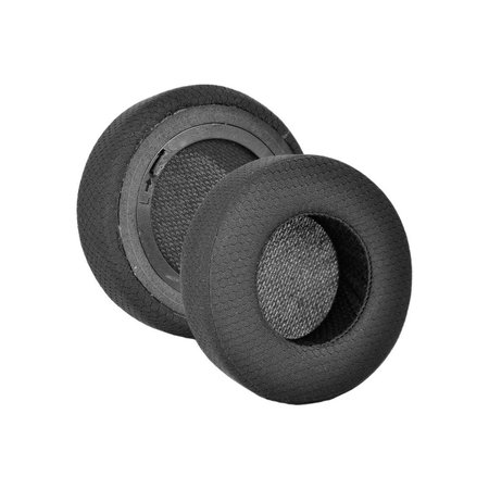 Replacement Ear Pads for Corsair Virtuoso RGB, Memory foam + Textile, Black, 1 pair