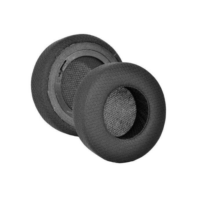 Replacement Ear Pads for Corsair Virtuoso RGB, Memory foam + Textile, Black, 1 pair